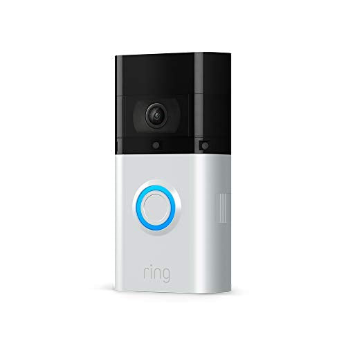 Ring Video Doorbell 3 Plus | 1080p HD video, Advanced Motion Detection, 4-second previews and easy installation | With 30-day free trial of Ring Protect Plan