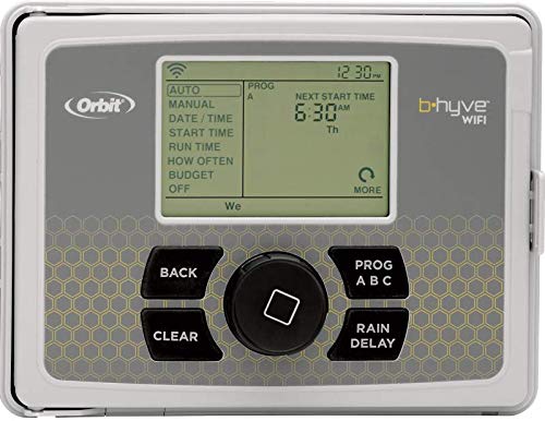 Orbit 94550 - B-hyve Smart Indoor/Outdoor 12-Station WiFi Sprinkler System Controller, Compatible with Alexa