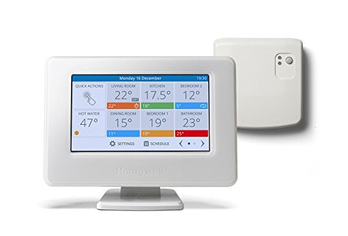 Honeywell ATP921R3100 Evohome WiFi Connected Thermostat Pack, 230 V, White
