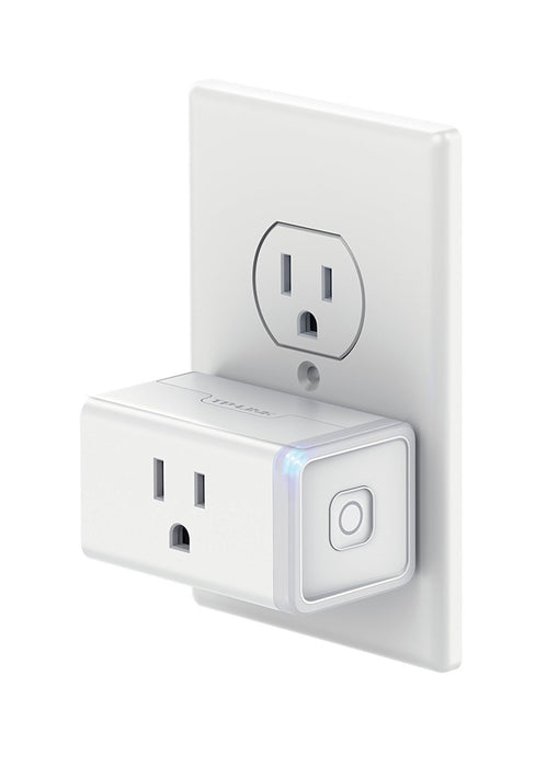 TP-Link Smart Plug Mini, No Hub Required, Wi-Fi, Compatible with Alexa, Control your Devices from Anywhere, Occupies Only One Socket (HS105)