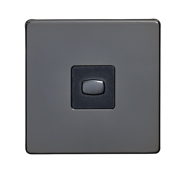 Energenie MIHO044 Alexa Compatible MiHome 2-Way Light Switch, 250 W, 240 V, Black Nickel