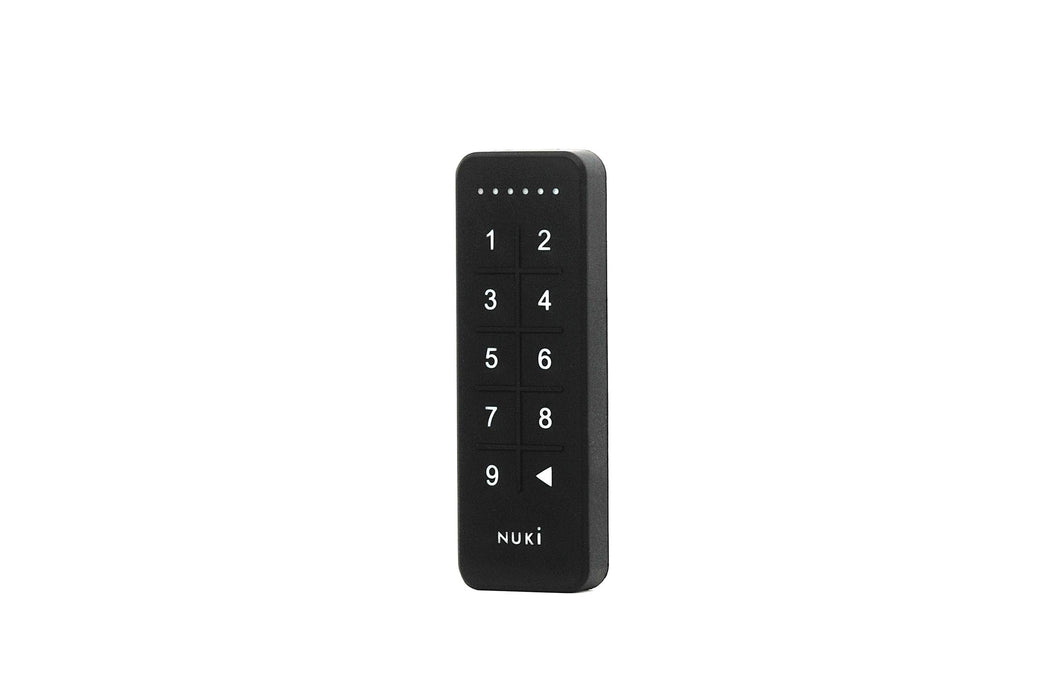 NUKI 220284 Code Door 6 Digits for Your Safety | Electric keypad Provides Smartphone & keyless Access | Easy to Install | Bluetooth add Smart Lock