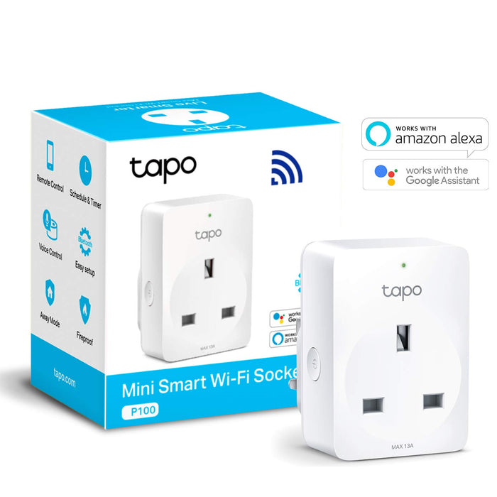TP-Link Smart Plug WiFi Outlet, Works with Amazon Alexa (Echo and Echo Dot), Google Home, Wireless Smart Socket, Remote Control Timer Plug Switch, No Hub Required