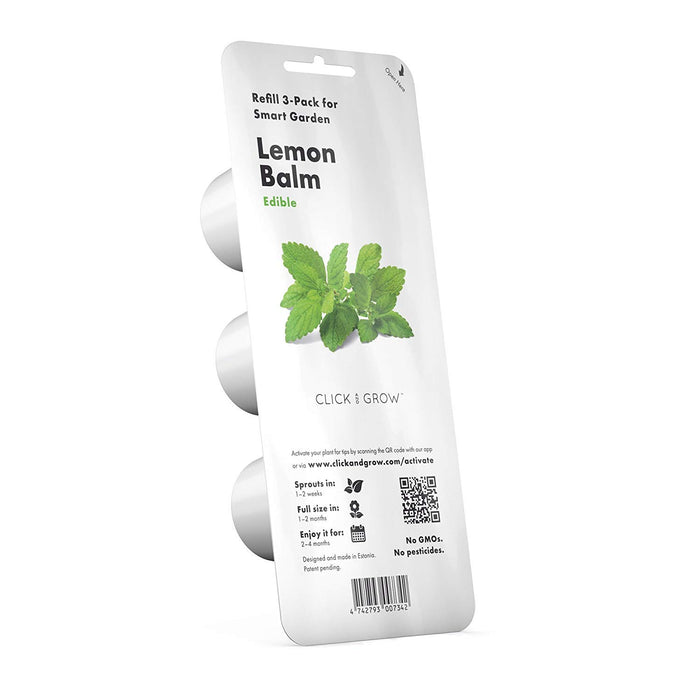Click & Grow Lemon Balm Refill 3-Pack for Click & Grow Smart Garden 3