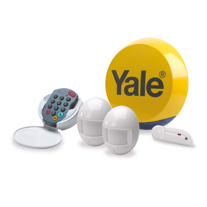 Yale YES-ALARMKIT Essentials Alarm Kit, Battery Powered, up to 20 Add-on Accessories, No monitoring fee