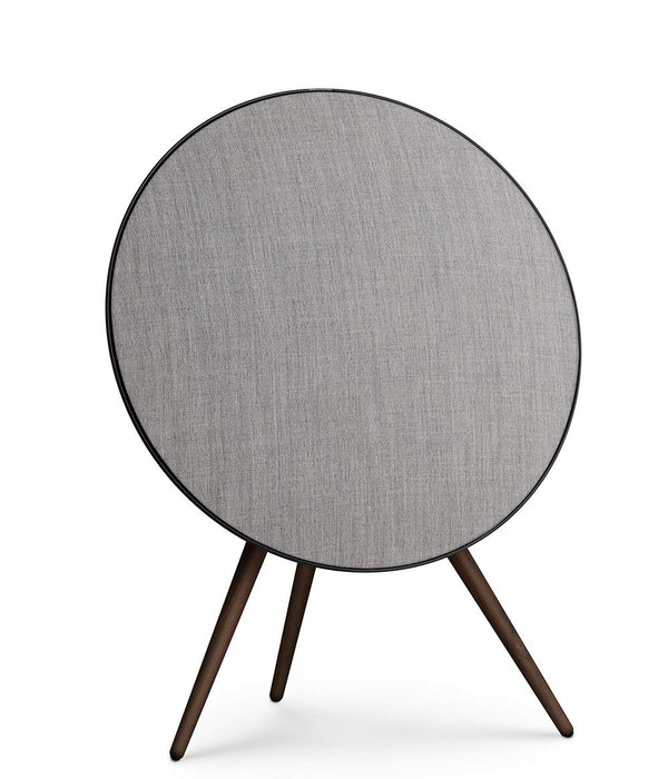 Bang & Olufsen Beoplay A9 4th Generation Speaker - Black, with Additional Light Grey Cover by Kvadrat