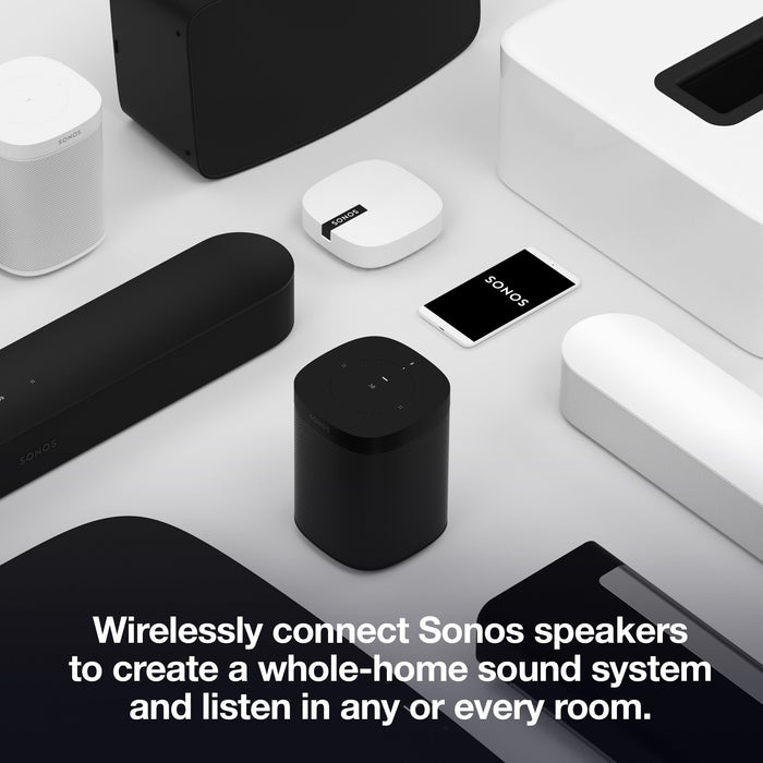 Sonos Beam Compact Smart Soundbar with Amazon Alexa Voice Control in Black