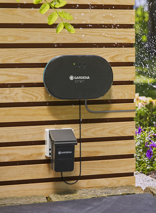 Gardena Smart Irrigation Control: Water Control for up to Six Valves (24 V), Individually Programmable Watering for Each Valve, Control via Smartphone (19032-20)
