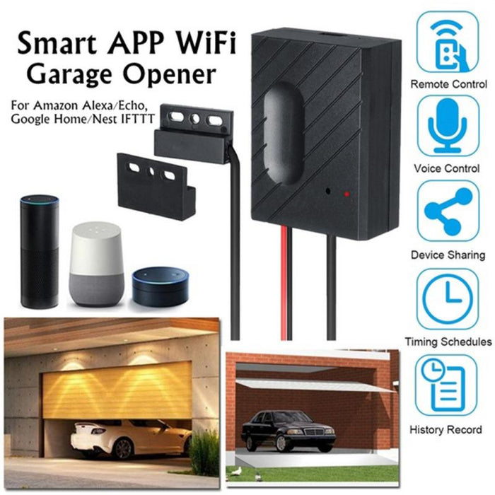 Essager WiFi Smart APP Switch Garage Opener Door Controller Smart Phone Remote Control for Amazon Alexa And for Google Home