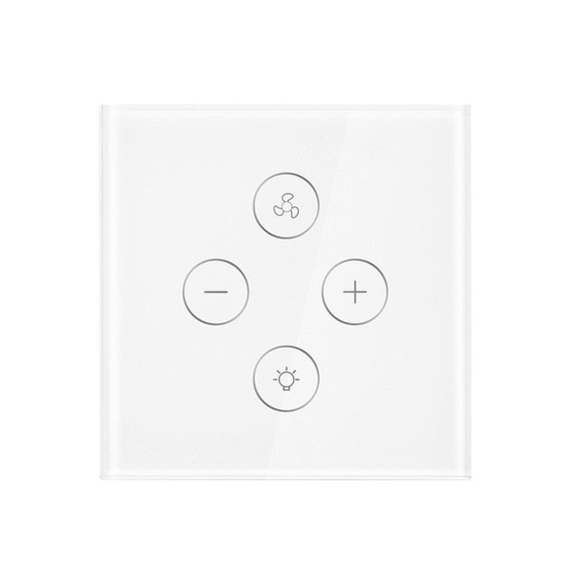 Choifoo WiFi Smart Ceiling Fan Switch APP Remote Timer and Speed Control Compatible with Alexa and Google Home No Hub Required EU