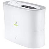 BUBOS Ultrasonic Warm and Cool Mist Humidifier for Baby Bedroom, Home and Office - Essential Oil Tray, High Mist Output, Ultra Quiet, Large Capacity Vaporizer White
