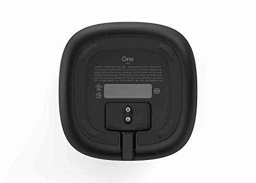 Sonos One (Gen 2) - The Powerful Smart Speaker with  Alexa Built-In, Black