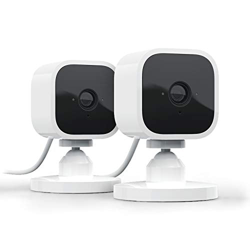 Introducing Blink Mini | Compact indoor plug-in smart security camera, 1080p HD video, motion detection, Works with Alexa | 2 Cameras