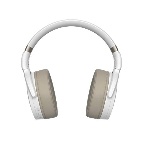 Sennheiser HD 450BT Wireless Headphones, with active noise cancellation, White