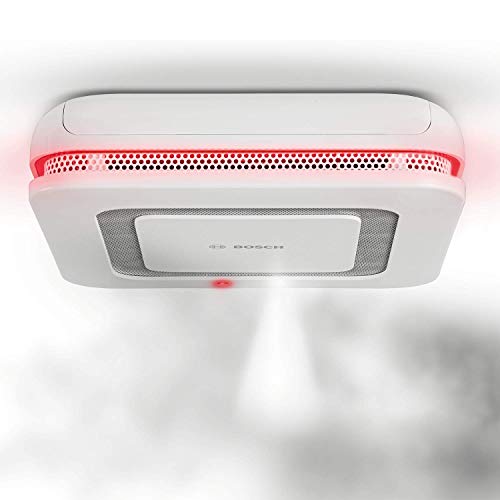 Bosch Smart Home Twinguard Smoke Detector with Air Quality Measurement System, App Connection, in Box