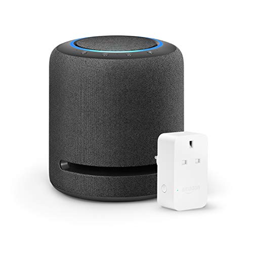 Echo Studio + Amazon Smart Plug, Works with Alexa