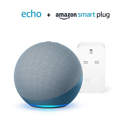 All-new Echo (4th generation) | Twilight Blue |+ Amazon Smart Plug, works with Alexa