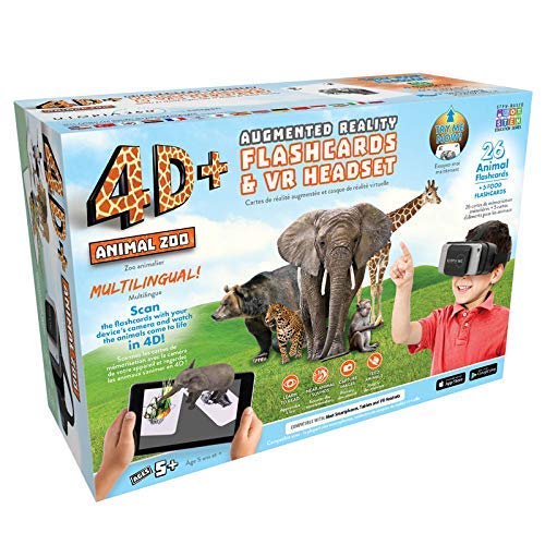 ReTrak Zoo Bundle Augmented Reality Cards with VR Headset