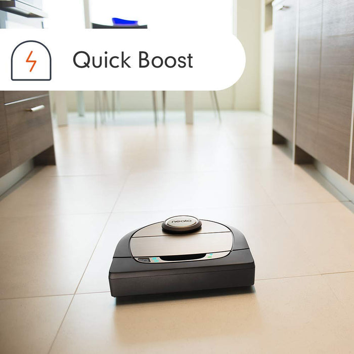 Neato Robotics D701 Connected - Compatible with Alexa - robot vacuum cleaner with charging station, Wi-Fi & App