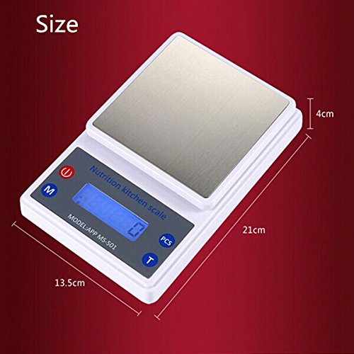 5Kg/1g Smart Digital Kitchen Scale APP Bluetooth Nutritional Food Scale For IOS/Android