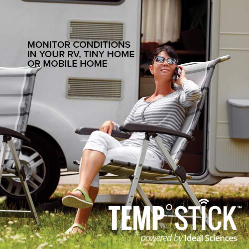 Temp Stick WiFi Temperature & Humidity Sensor 24/7 Monitoring & Alerts  (White)