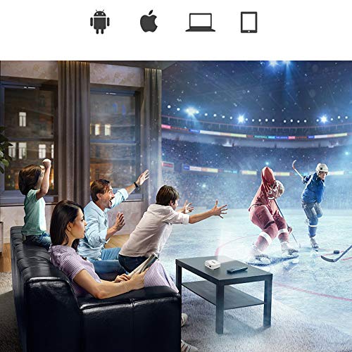 George zhang Projector home small 1080P HD smart home projector wireless wifi screenless TV E10
