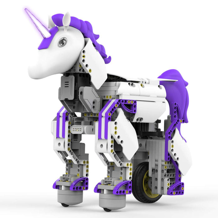 UBTECH Mythical Series: Unicornbot Kit-App-Enabled Building & Coding Stem Learning Kit