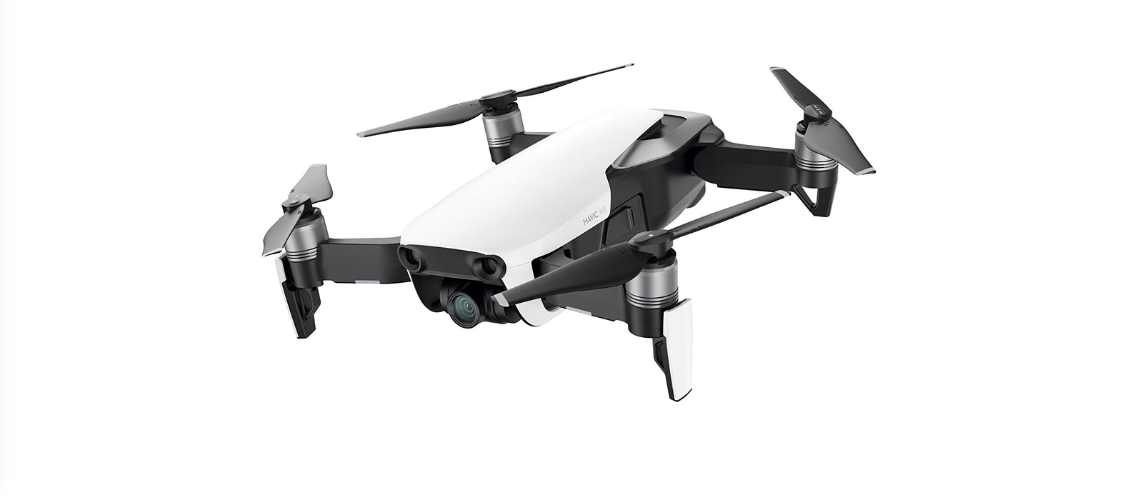 DJI Mavic Air Drone Fly More Combo - UK Version With UK PSU, 3-Axis Gimbal and 4K Camera, 21-Minute Flight Time, 32 MP Sphere Panoramas, Foldable and Portable, SmartCapture - Arctic White