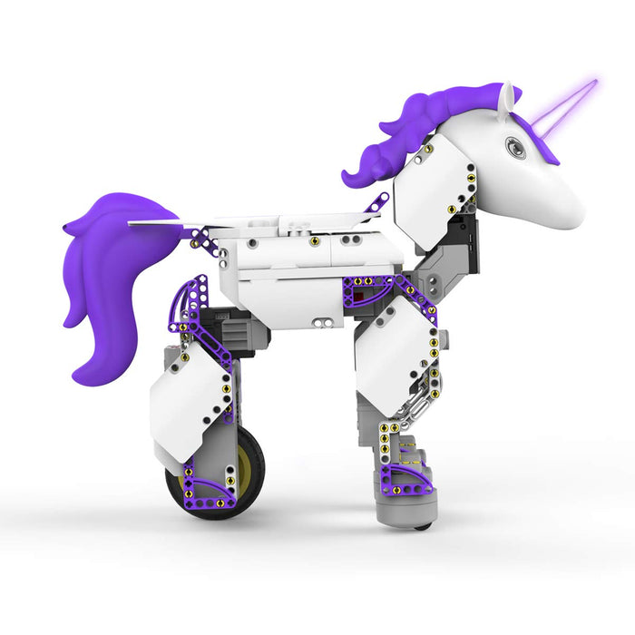 UBTECH Mythical Series: Unicornbot Kit-App-Enabled Building & Coding Stem Learning Kit