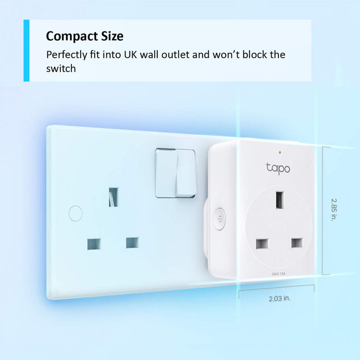 TP-Link Smart Plug WiFi Outlet, Works with Amazon Alexa (Echo and Echo Dot), Google Home, Wireless Smart Socket, Remote Control Timer Plug Switch, No Hub Required