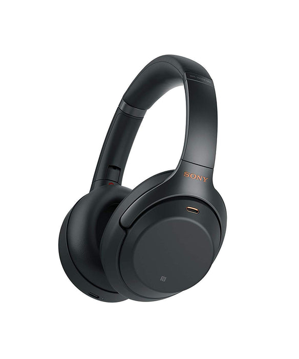 Sony WH-1000XM3 Wireless Noise Cancelling Headphones with 30 Hours Battery Life, Quick Charge, Gesture Control, Ambient Sound Mode, Amazon Alexa - Black