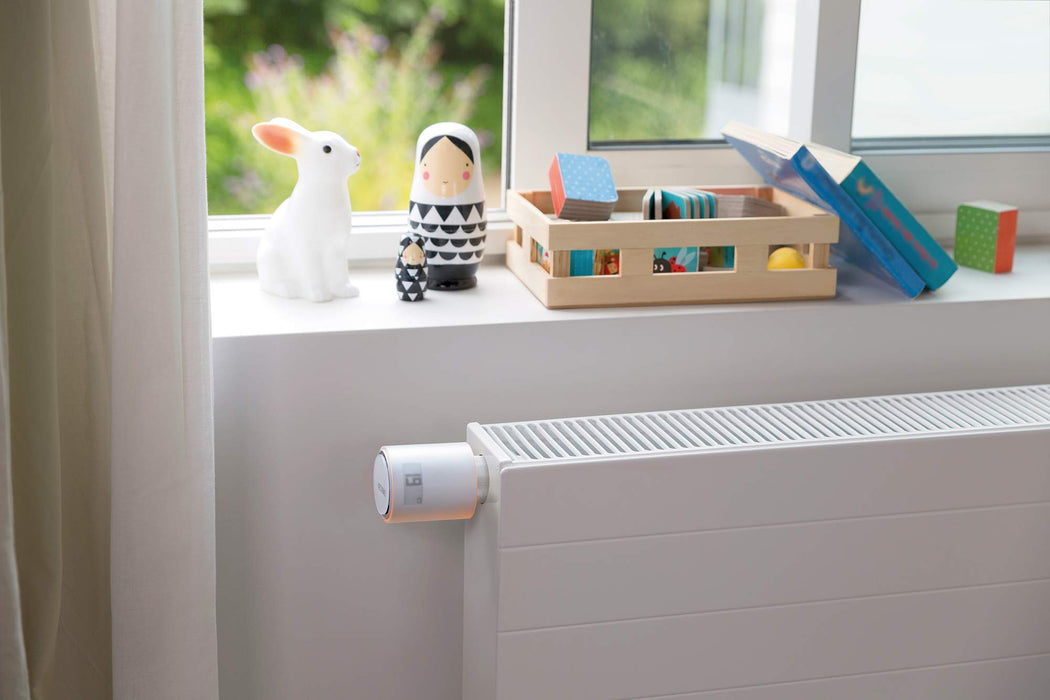 Netatmo Additional Smart Radiator Valve, Add-on for Smart Thermostat and for collective or district heating, NAV -EN