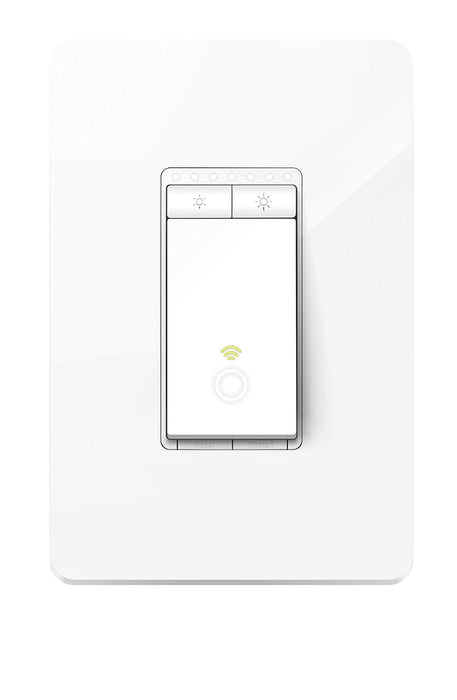 TP-LINK HS220 Kasa Smart Wi-Fi Dimmer Light Switch - White