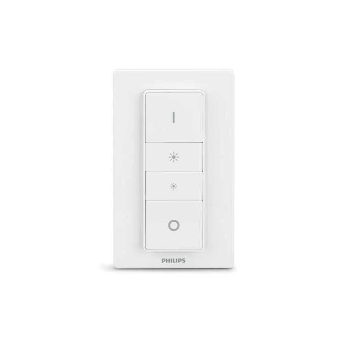Philips 929001173761 Hue Smart Wireless Dimmer Switch (Installation-Free, Exclusive for Philips Hue Lights) - White