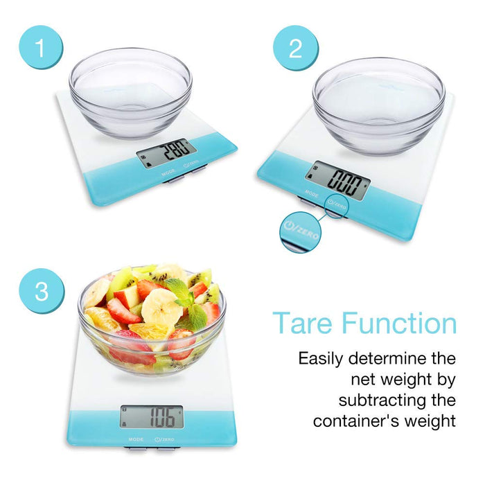 Nutrition scale, Easy@Home Digital Food Kitchen Scale with Smart nutrition calculator APP - Weight, Calories, Fat, Cholesterol, Carbohydrates - Diet Nutrient Diary Feature