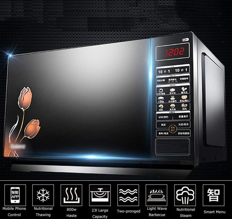 Electric Microwaves Smart App Remote Control Touch Screen Intelligent Lightwave Oven Household MicrowaveChild-Safe Lockout Feature | Oven