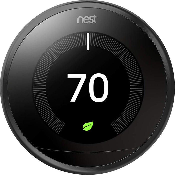 Nest Labs Nest Learning Professional Version 3Rd Generation Thermostat, Carbon Black (T3016Us)