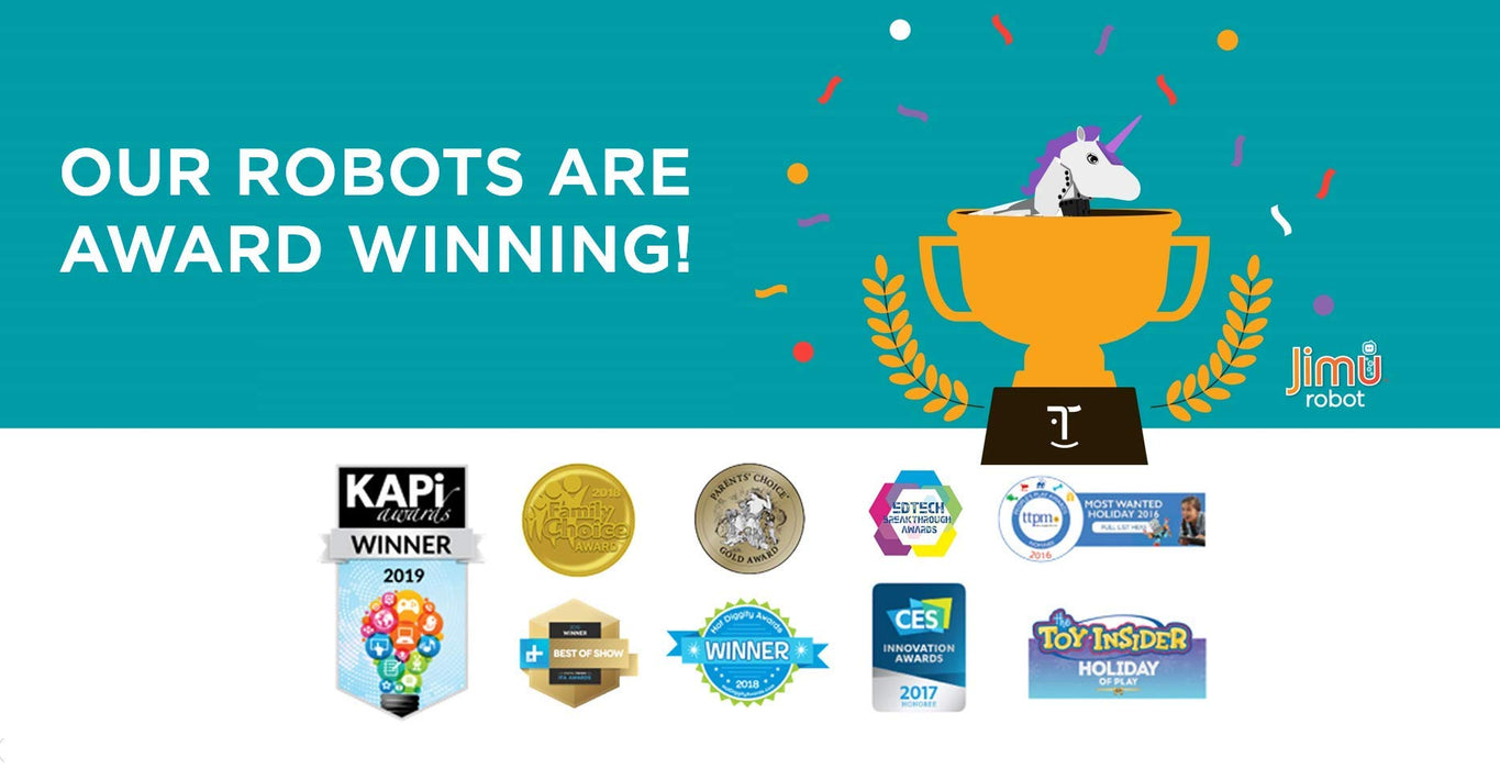 UBTECH Mythical Series: Unicornbot Kit-App-Enabled Building & Coding Stem Learning Kit