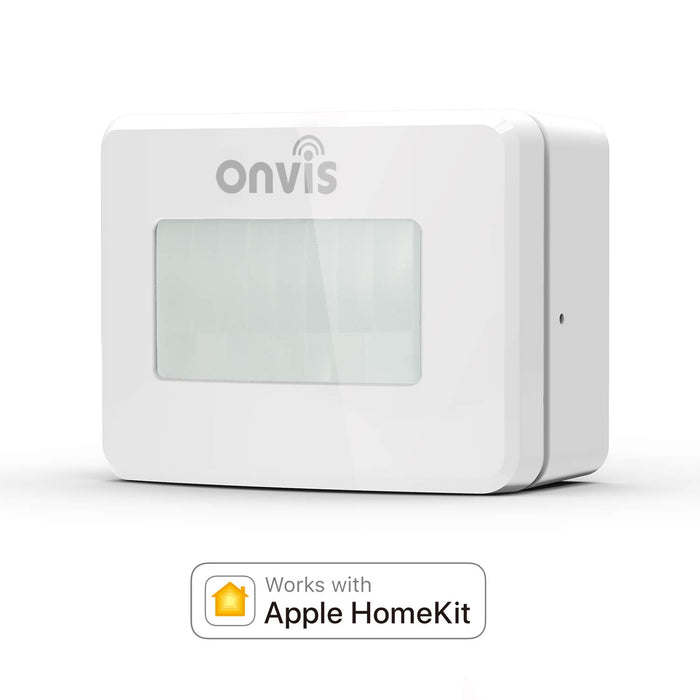 ONVIS Smart Motion Sensor Wireless PIR Detector Works With Apple HomeKit Hygrometer Thermometer Temperature Humidity Gauge Siri Enabled Bluetooth Remote Trigger for iPhone iPad