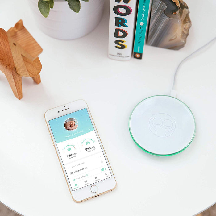 Owlet Smart Sock Baby Monitor - Track Your Infant's Heart Rate & Oxygen Levels