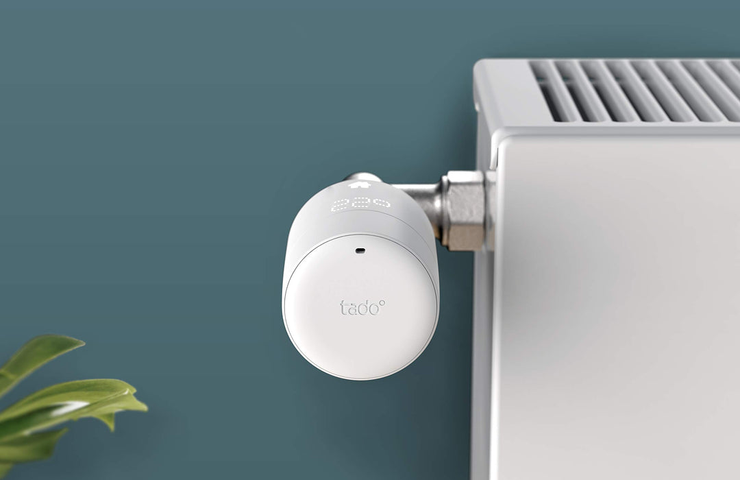 tado° Smart Radiator Thermostat (horizontal mounting) - Add-on for Multi-Room Control, intelligent heating control