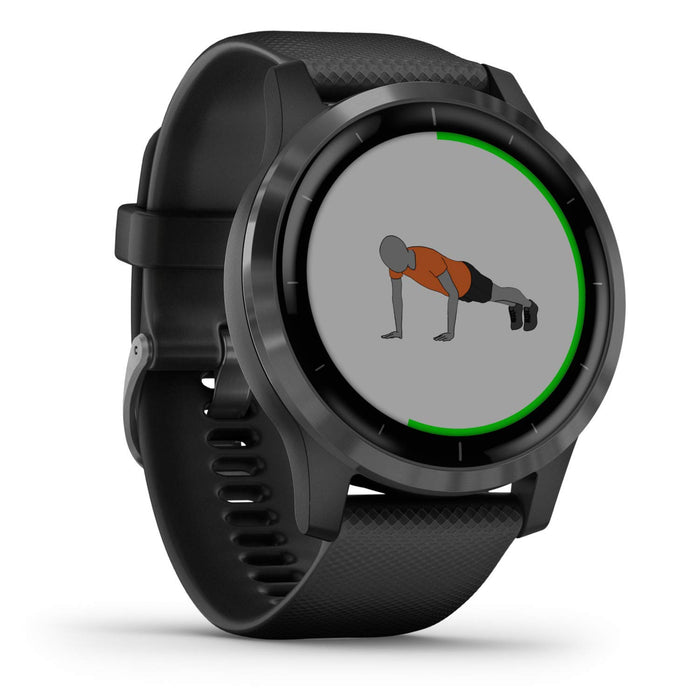Garmin Vívoactive 4, GPS Smartwatch, Features Music, Body Energy