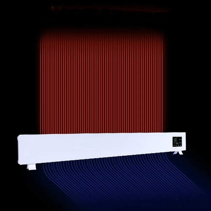 GXDHOME Baseboard heater Baseboard Heater Home Smart App Bathroom Office Convection Electric Heating Energy Saving Whole House Heating Convector heaters (Size : 2000w)
