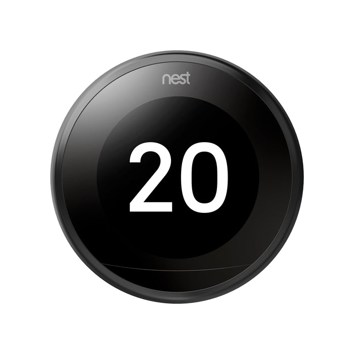Google Nest T3029EX Nest Learning Thermostat, 3rd Generation, Black
