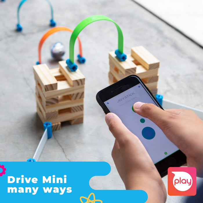 Sphero Mini Activity Kit: App-Controlled Robotic Ball and 55 Piece STEM Learning Construction Set, Play, Learn, Code, Ages 5 and up