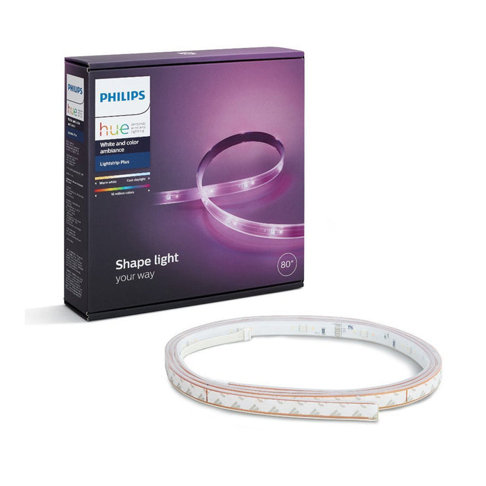 Philips Hue LightStrip Plus 2 m Colour Changing Dimmable LED Smart Kit