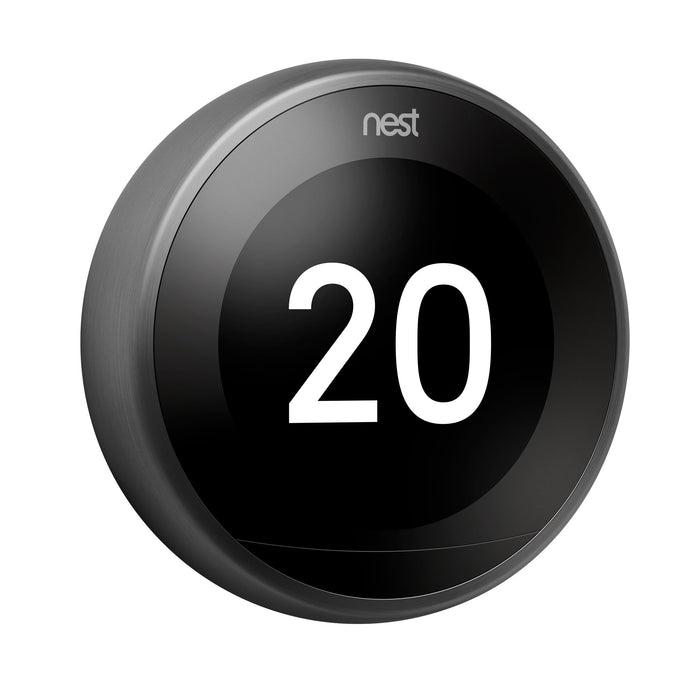 Google Nest T3029EX Nest Learning Thermostat, 3rd Generation, Black