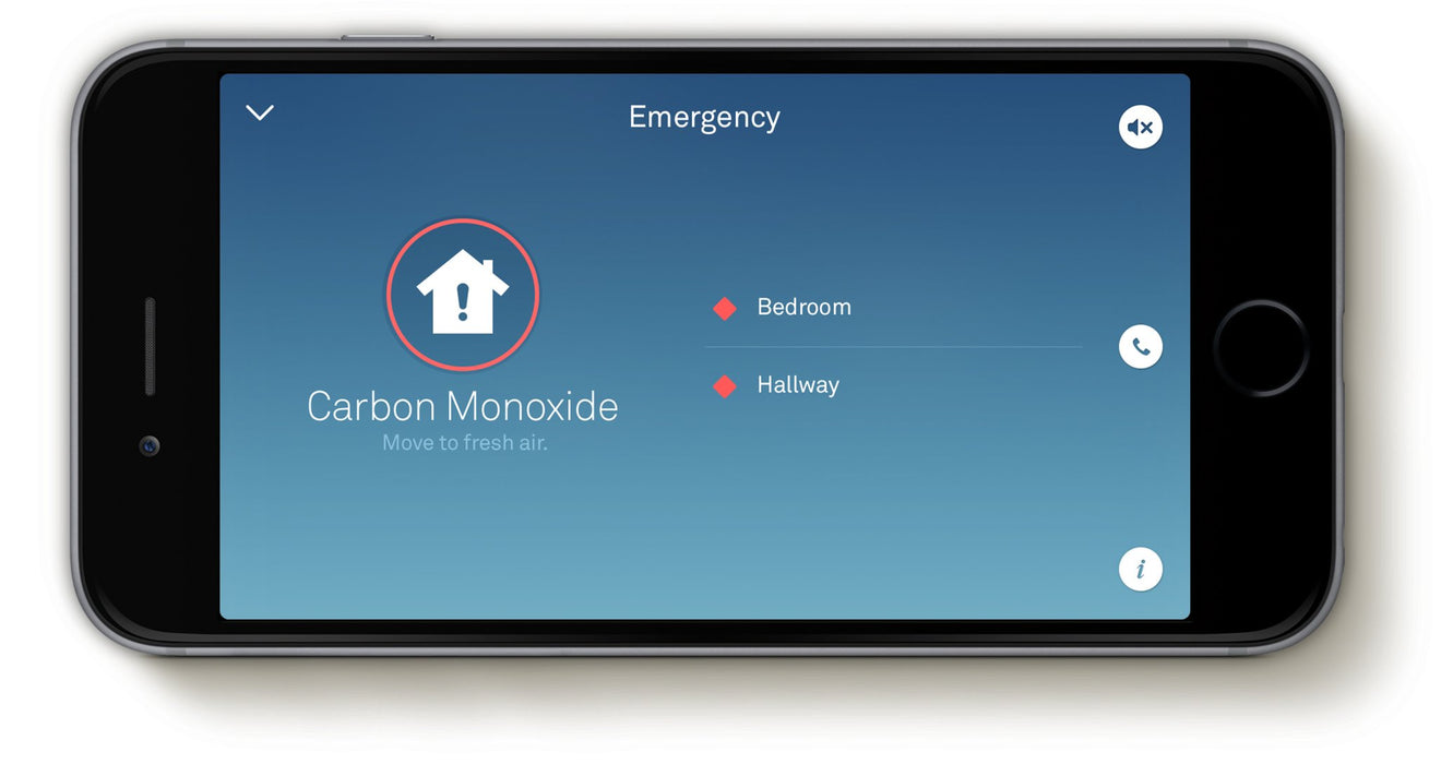 Nest Protect Smoke + Carbon Monoxide Alarm, (Battery), Set of 3 (2nd Generation)