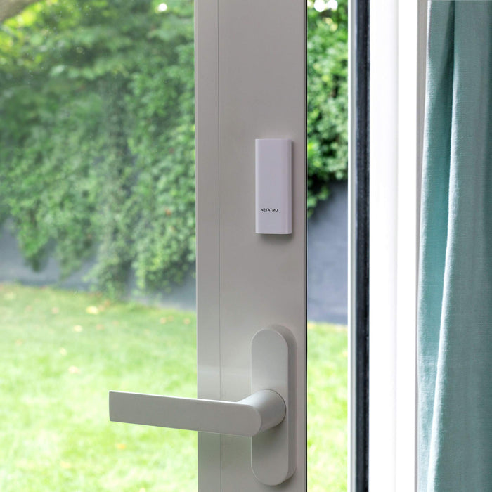 Netatmo Smart Door and Window Sensors, wireless, one-piece, pack of 3, vibration detection, DTG-UK