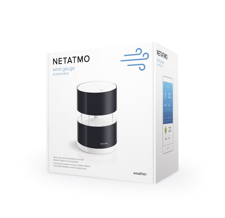 Netatmo Wireless Anemometer with wind speed and direction sensor